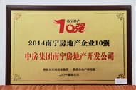 A2、2014南寧房地產(chǎn)企業(yè)10強(qiáng)